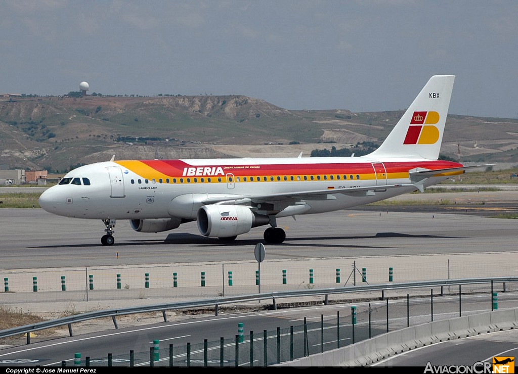 EC-KBX - Airbus A319-111 - Iberia