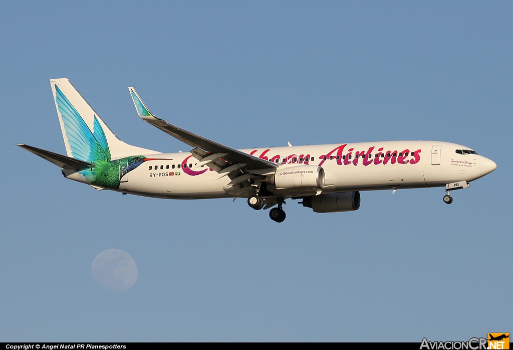 9Y-POS - Boeing 737-8Q8 - Caribbean Airlines