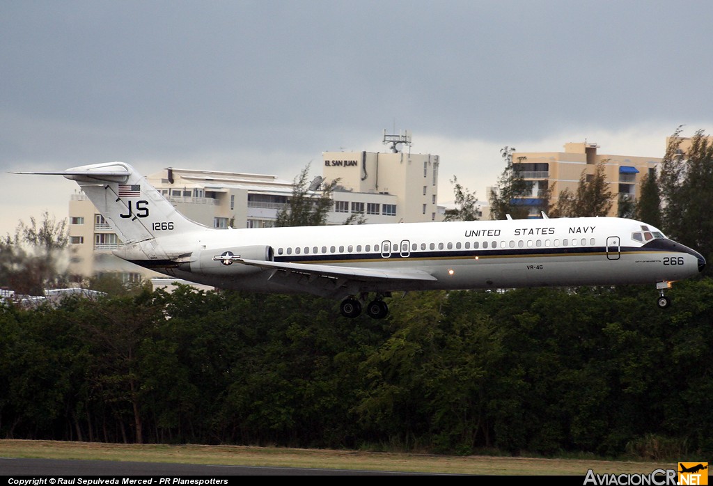 161266 - McDonnell Douglas C-9B Skytrain II (DC-9-32CF) - US NAVY