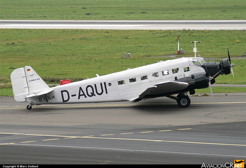 D-AQUI - Junkers Ju-52 (Genérico) - Berlin Fundation ( Lufthansa )