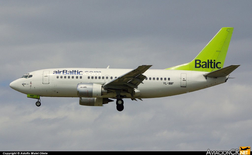YL-BBF - Boeing 737-548 - Air Baltic