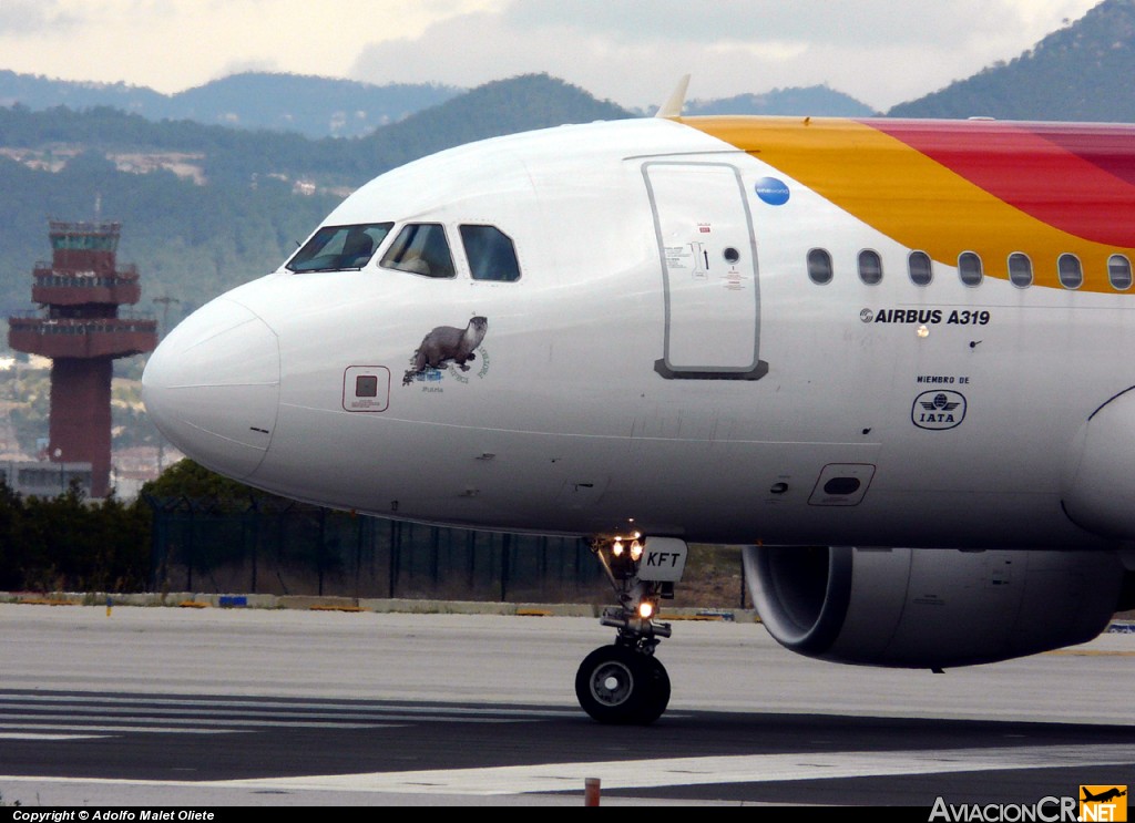 EC-KFT - Airbus A319-111 - Iberia