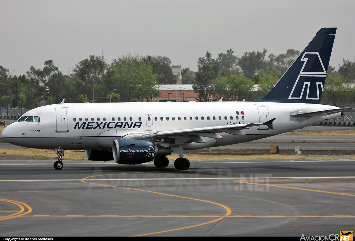 XA-UBZ - Airbus A318-111 - Mexicana
