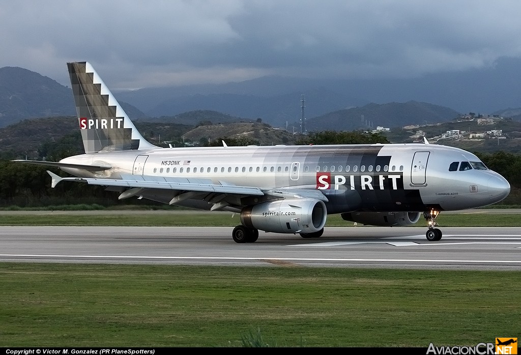 N530NK - Airbus A319-132 - Spirit Airlines