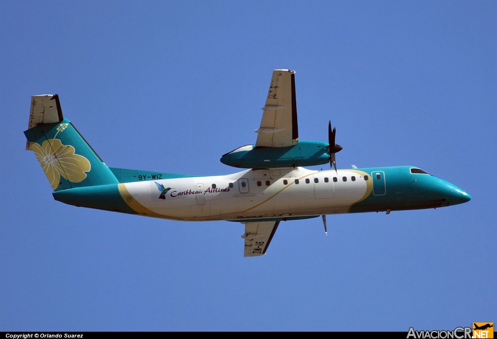 9Y-WIZ - De Havilland Canada DHC-8-311Q Dash 8 - Caribbean Airlines