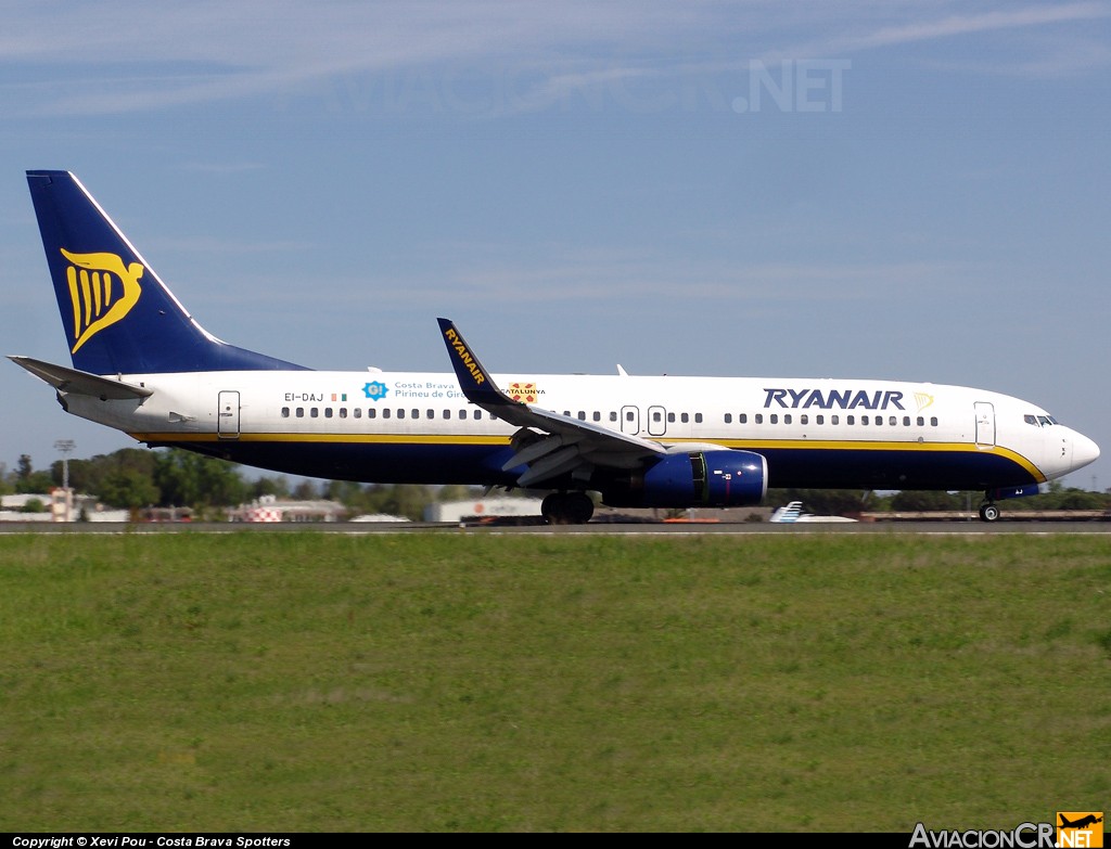 EI-DAJ - Boeing 737-8AS - Ryanair