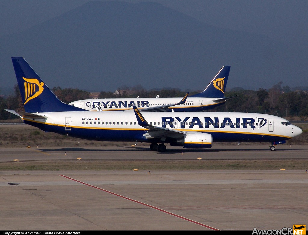 EI-DWJ - Boeing 737-8AS - Ryanair