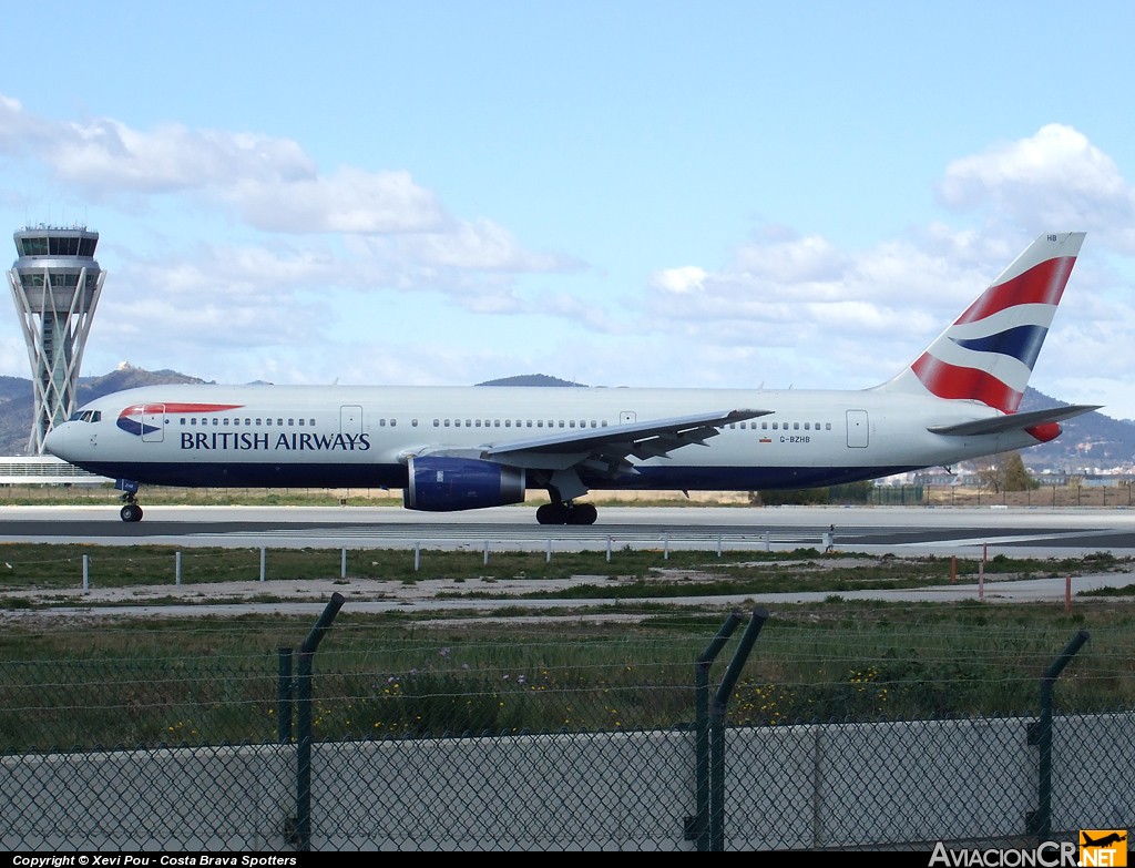 G-BZHB - Boeing 767-336/ER - British Airways