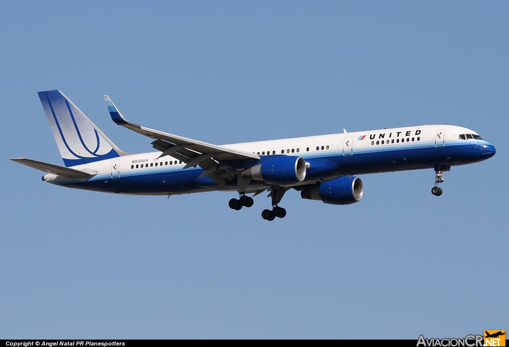 N532UA - Boeing 757-222 - United Airlines