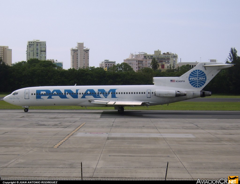 N349PA - Boeing 727-222 - Pan Am