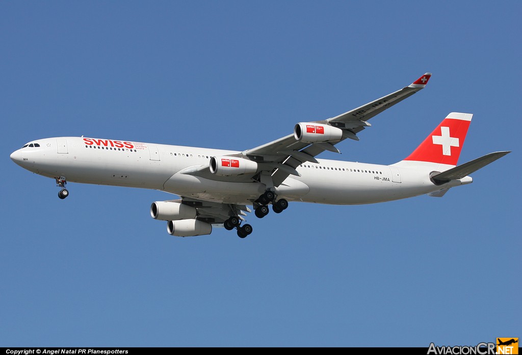 HB-JMA - Airbus A340-313X - Swiss International Air Lines