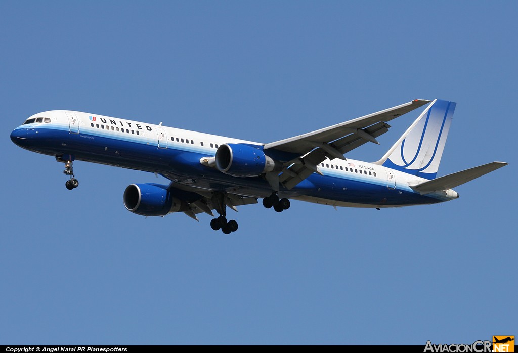 N554UA - Boeing 757-222 - United Airlines
