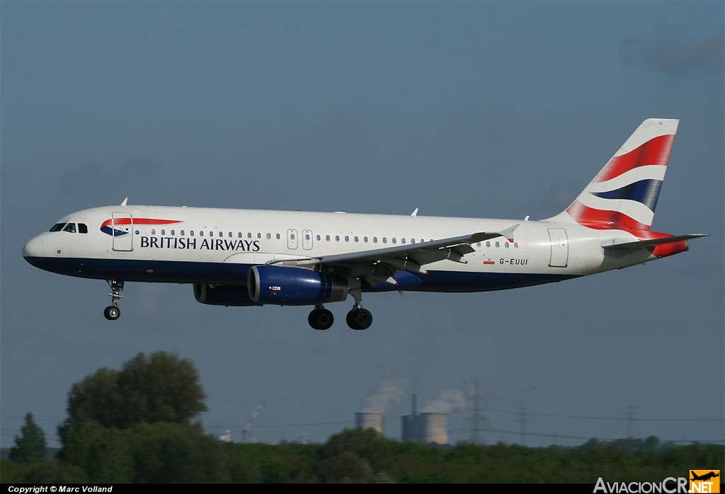 G-EUUI - Airbus A320-232 - British Airways
