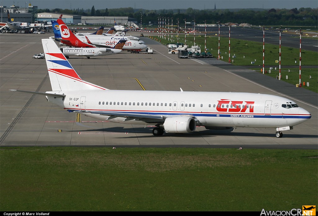 OK-EGP - Boeing 737-45S - CSA Czech Airlines