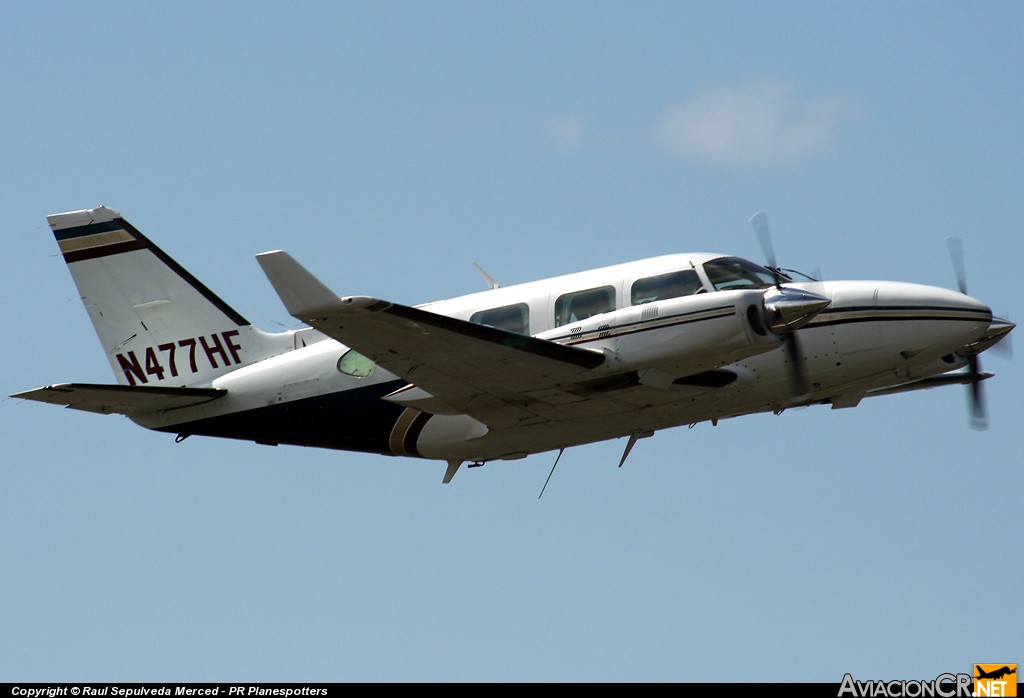 N477HF - Piper PA-31-325 Navajo C/R - Privado