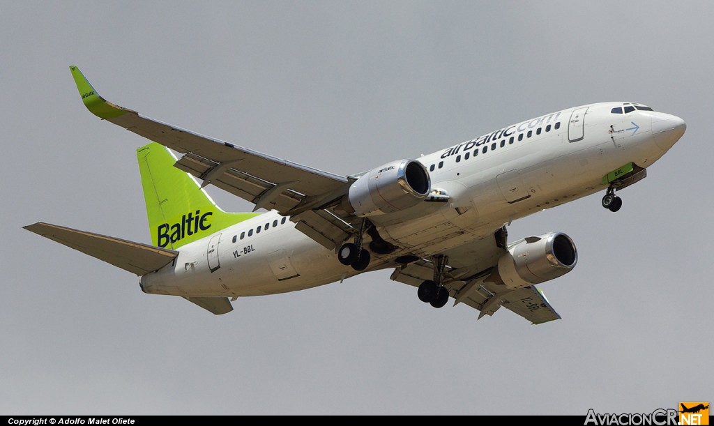 YL--BBL - Boeing 737-33V - Air Baltic