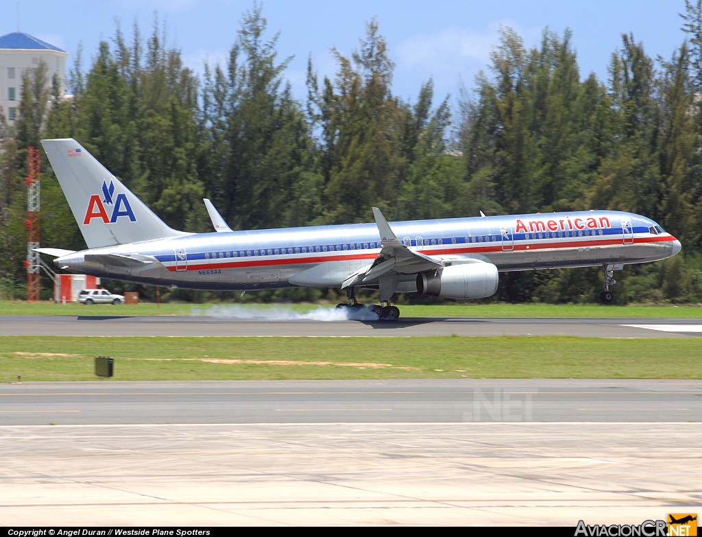 N669AA - Boeing 757-223 - American Airlines
