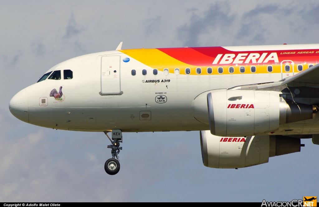 EC-KEV - Airbus A319-111 - Iberia