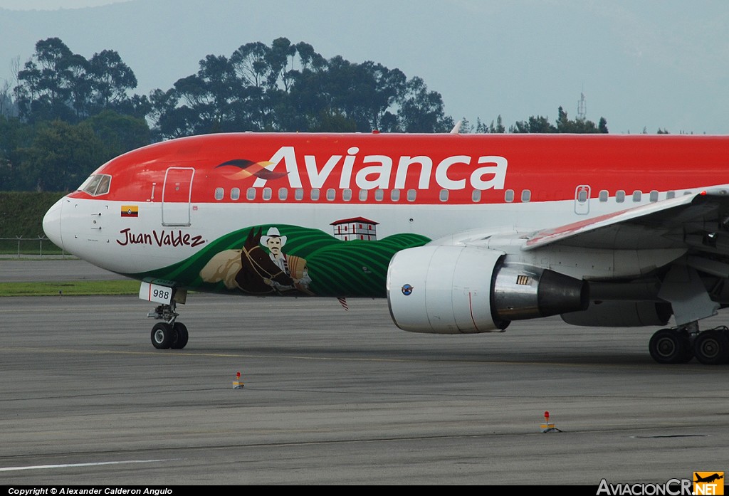 N988AN - Boeing 767-284/ER - Avianca Colombia