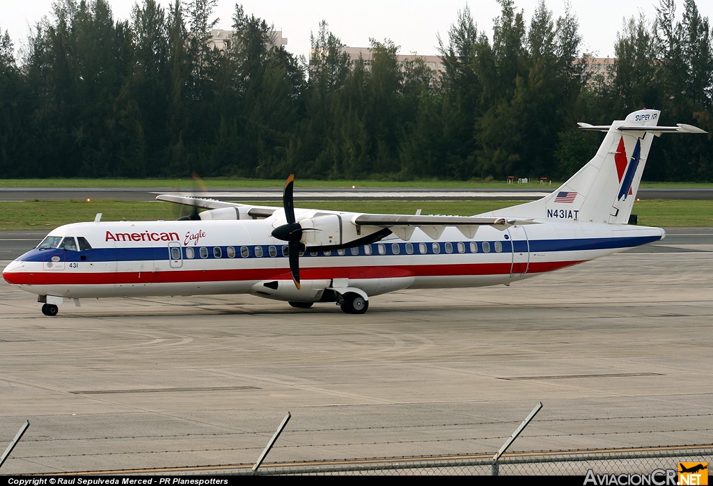 N431AT - Aerospatiale ATR-72 - American Eagle