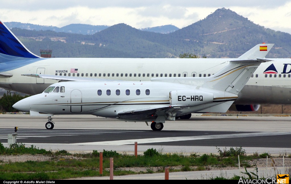 EC-HRQ - British Aerospace BAe 125-700B - Privado