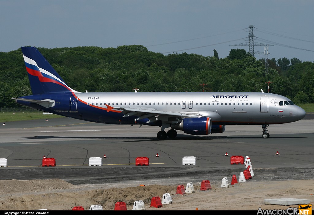 VP-BWF - Airbus A320-214 - Aeroflot