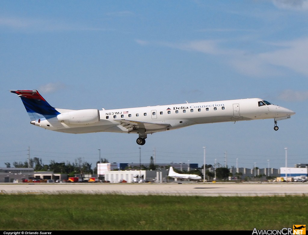 N831MJ - Embraer EMB-145LR (ERJ-145LR) - Delta Connection