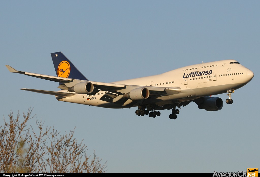 D-ABTB - Boeing 747-430M - Lufthansa