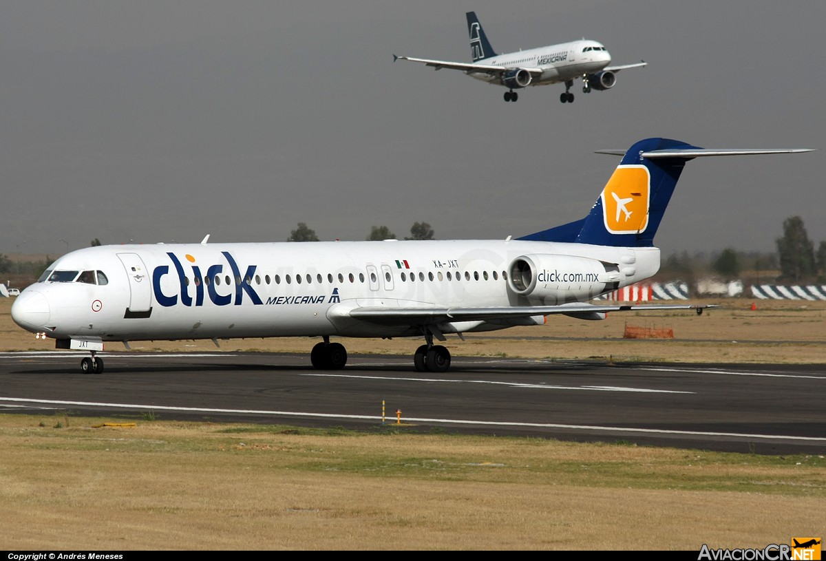 XA-JXT - Fokker 100 - Click mexicana
