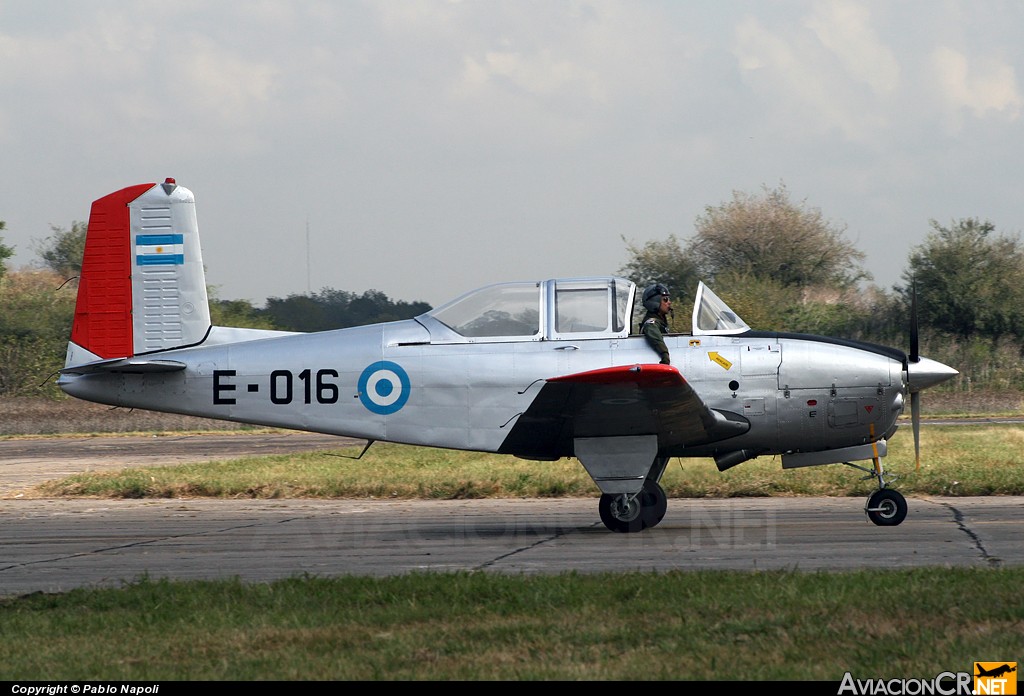 E-016 - FMA B-45 Mentor (E-016) - Fuerza aérea Argentina