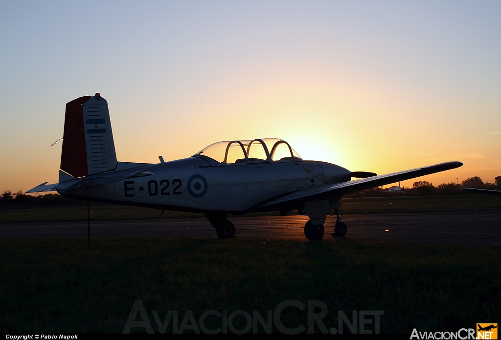 E-022 - FMA B-45 Mentor - Fuerza Aerea Argentina