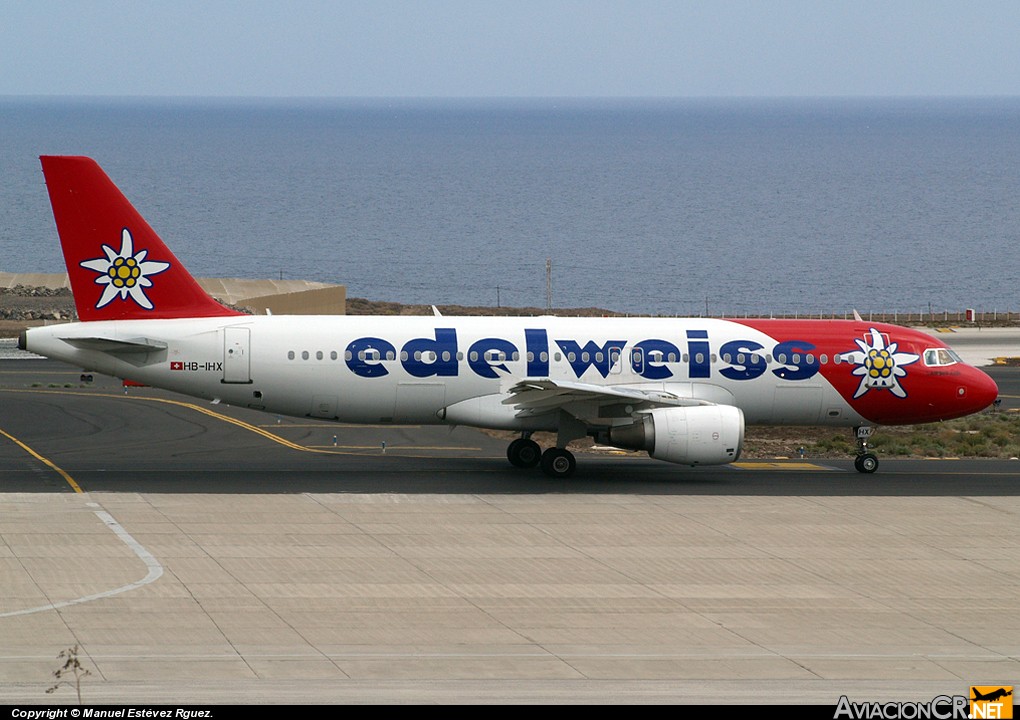 HB-IHX - Airbus A320-214 - Edelweiss Air