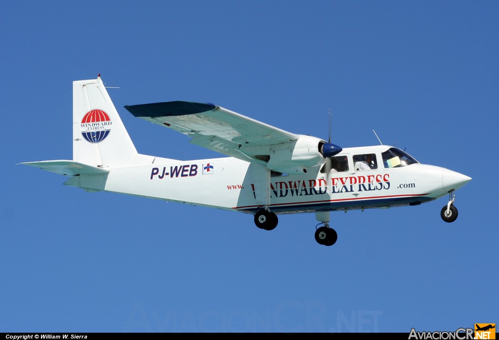 PJ-WEB - De Havilland Canada DHC-6-300 Twin Otter - Windward Express