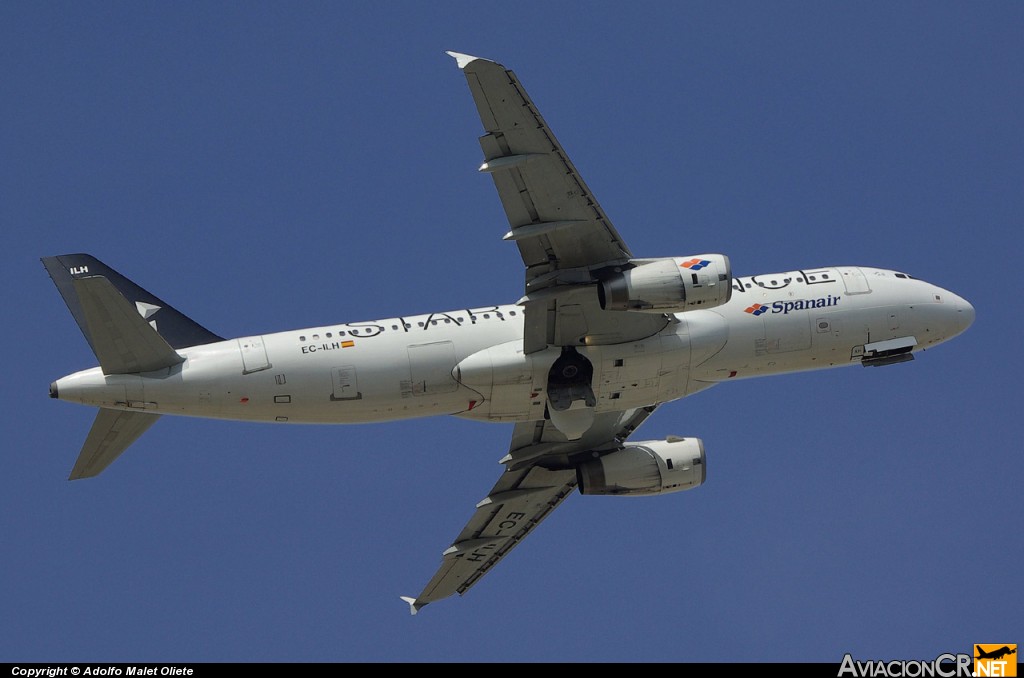 EC-ILH - Airbus A320-232 - Spanair