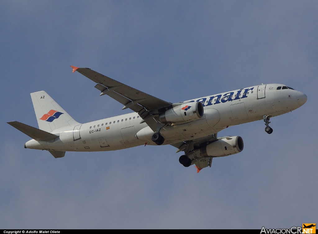 EC-IAZ - Airbus A320-232 - Spanair
