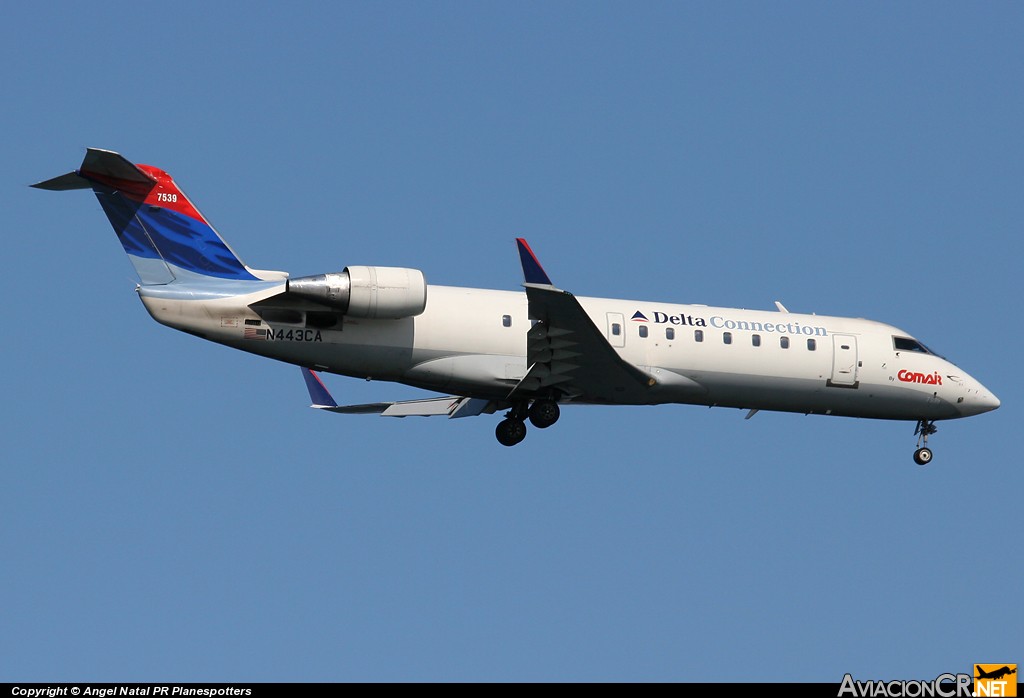 N443CA - Bombardier CRJ-200ER - Comair - Delta Connection