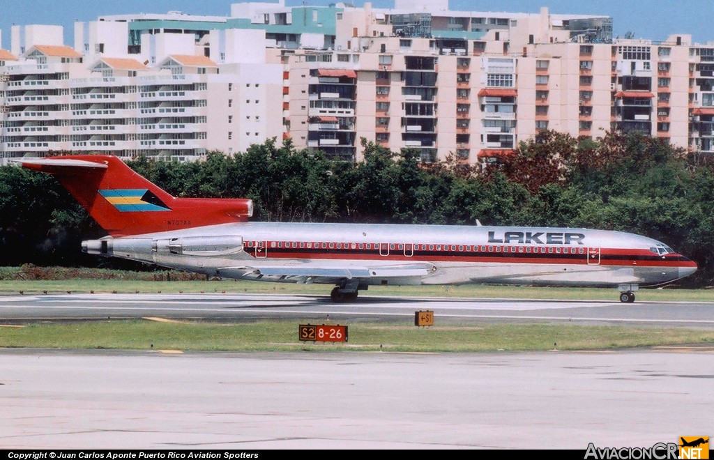 N707AA - Boeing 727-223 - Laker Bahamas