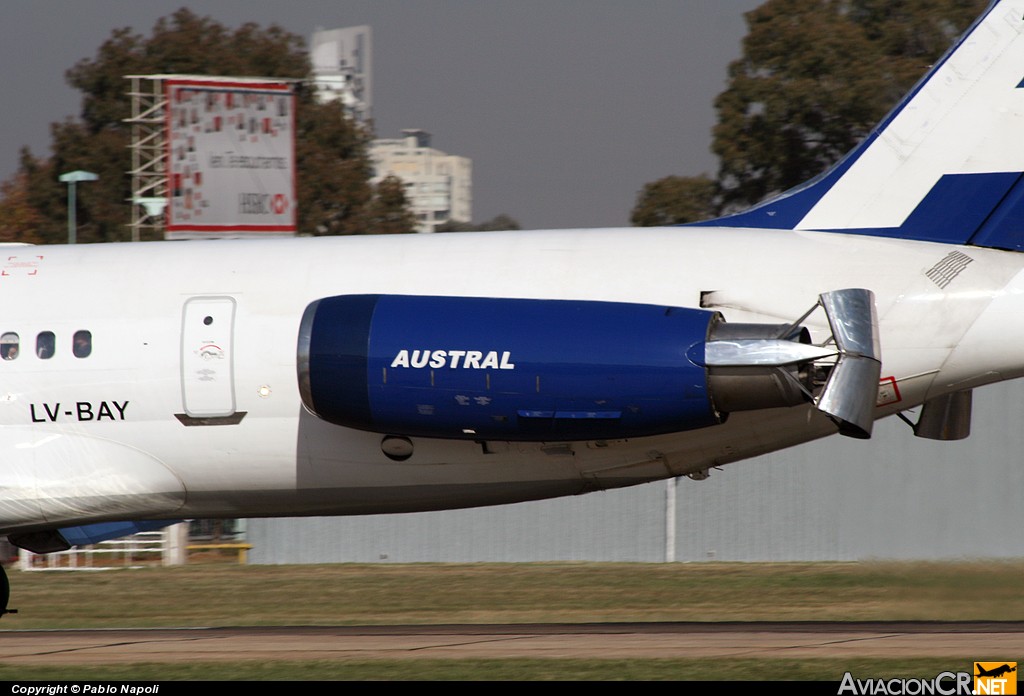 LV-BAY - McDonnell Douglas MD-83 - Austral Líneas Aéreas