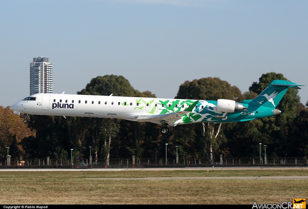 CX-CRB - Bombardier CRJ-900NextGen - Pluna Uruguay