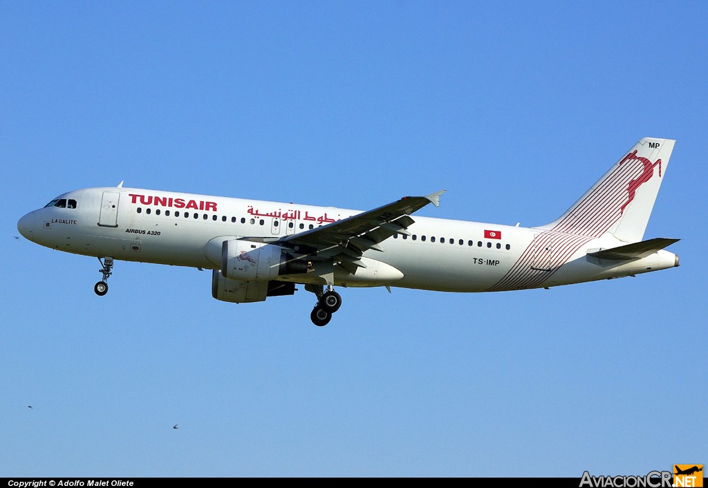 TS-IMP - Airbus A320-211 - Tunisair