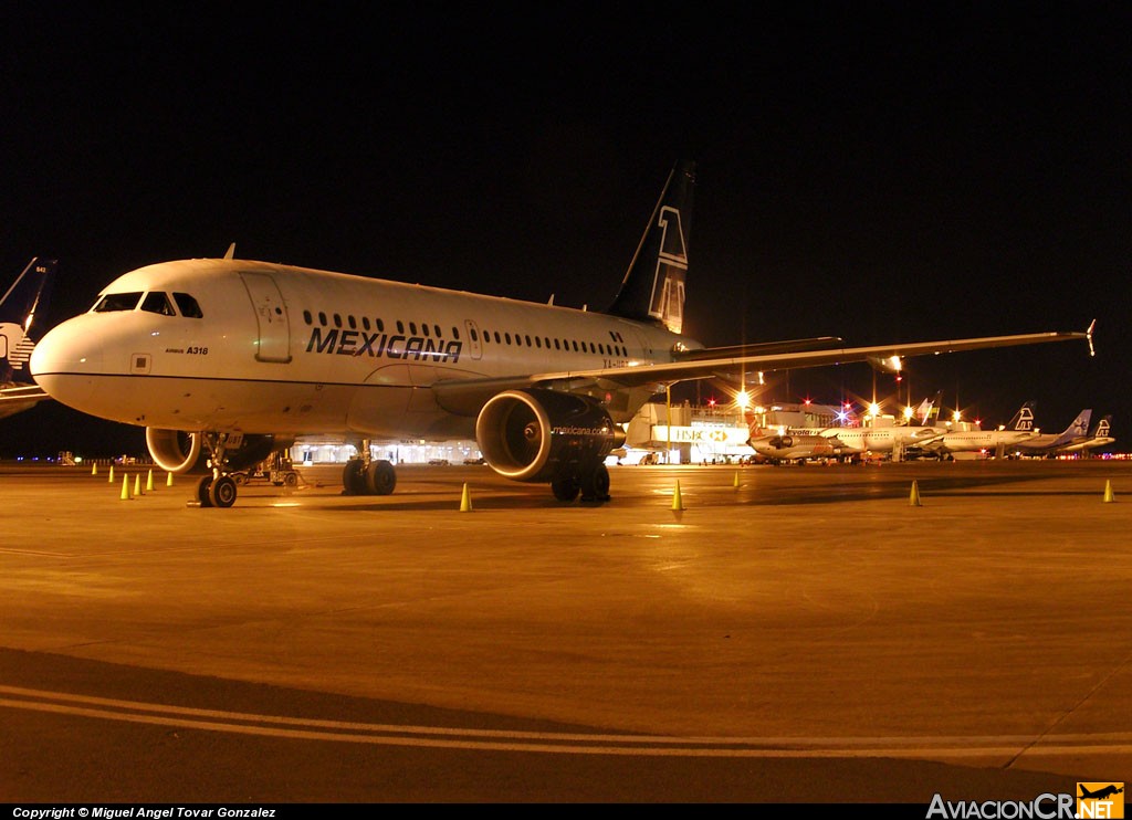 XA-UBT - Airbus A318-111 - Mexicana