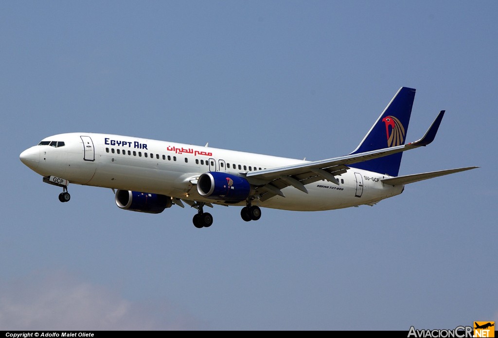 SU-GCP - Boeing 737-86N - Egypt Air