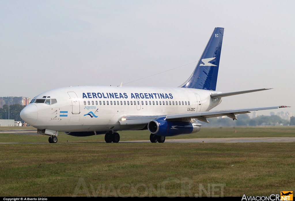 LV-ZEC - Boeing 737-236/Adv - Aerolineas Argentinas