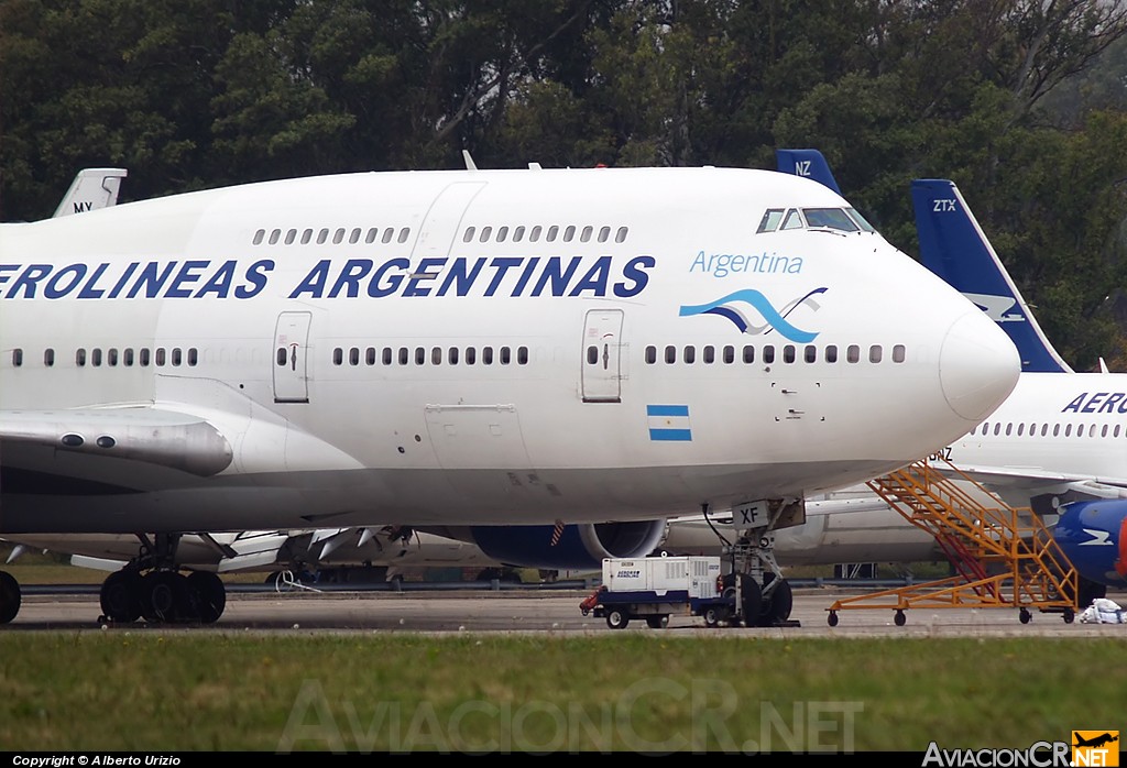 LV-AXF - Boeing 747-428 - Aerolineas Argentinas