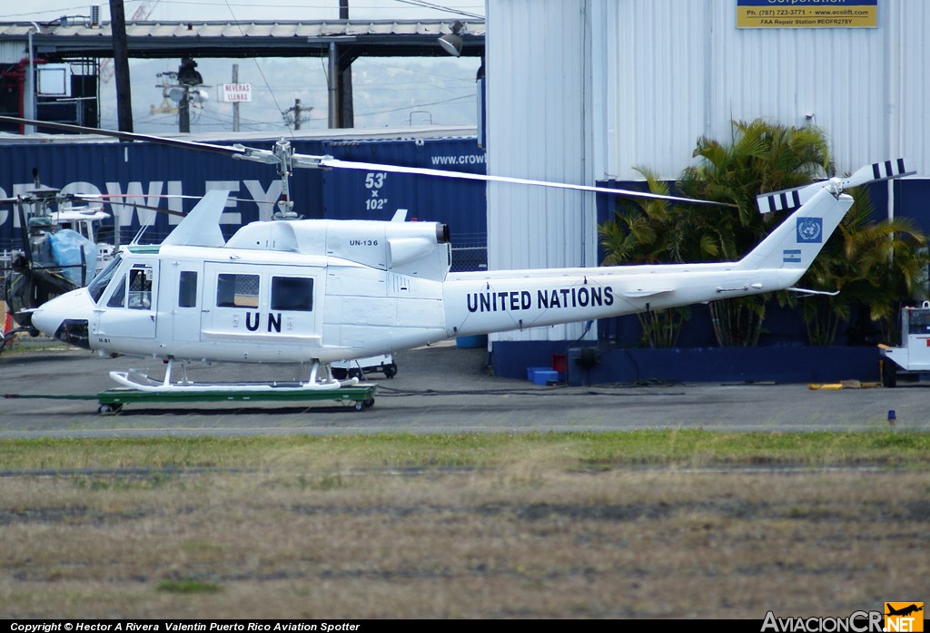 UN-136 - Bell UH-1 - United Nations Organization(UNO) / Oganizacion Nac