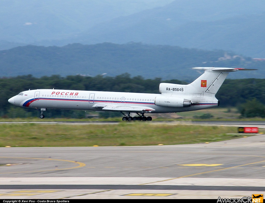 RA-85645 - Tupolev Tu-154M - Rossiya Airlines