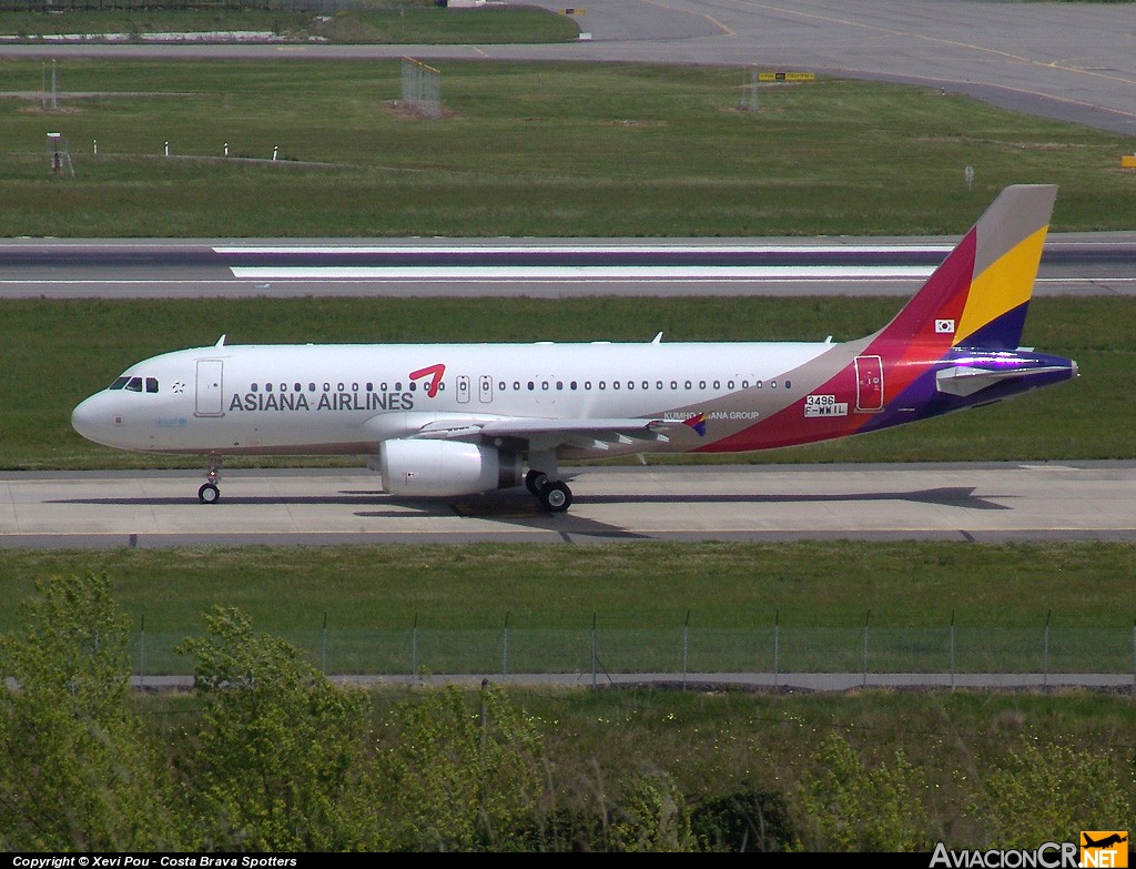 F-WWIL - Airbus A320-232 - Asiana