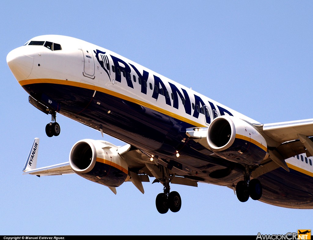 EI-DWP - Boeing 737-8AS - Ryanair