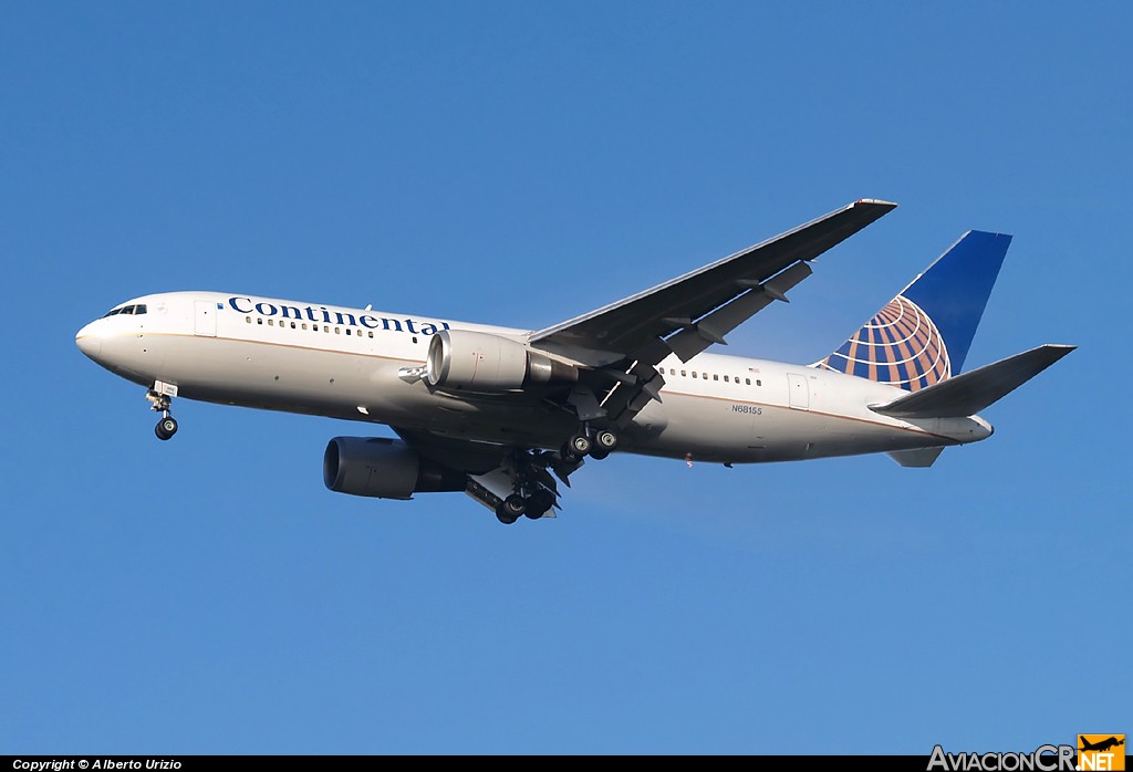 N68155 - Boeing 767-224/ER - Continental Airlines
