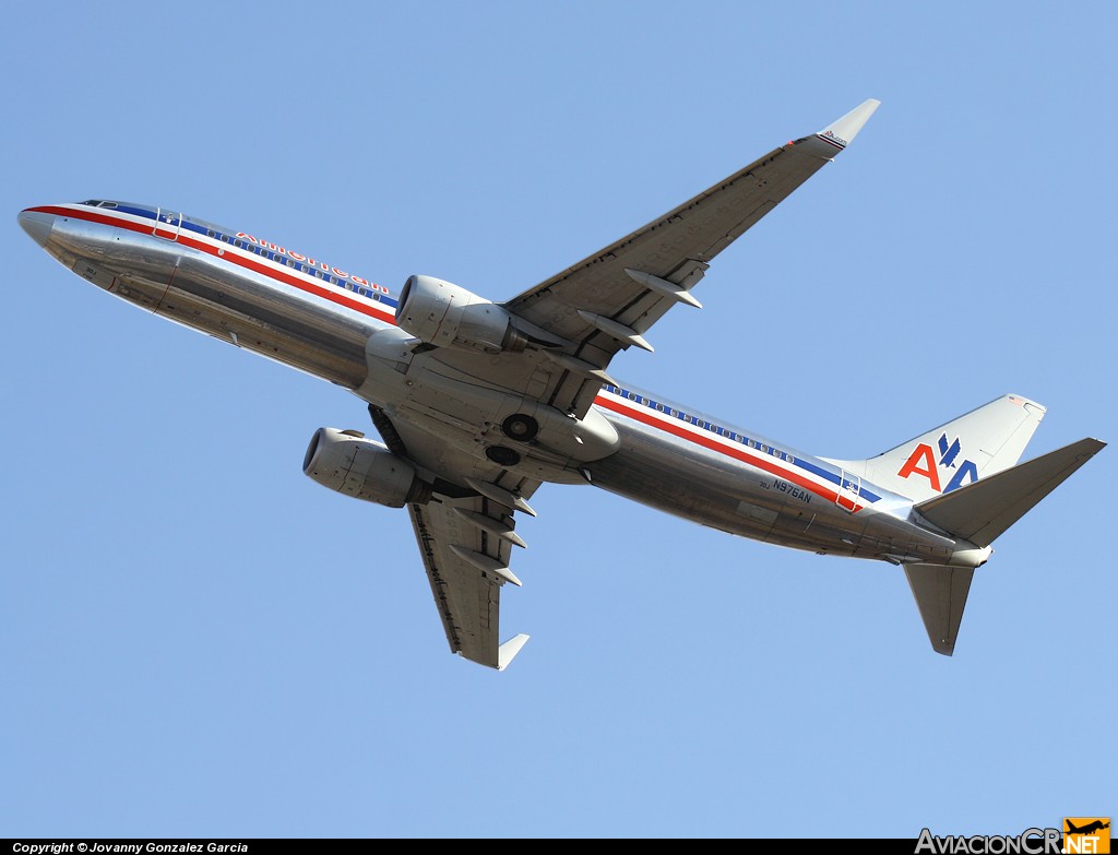 N976AN - Boeing 737-823 - American Airlines